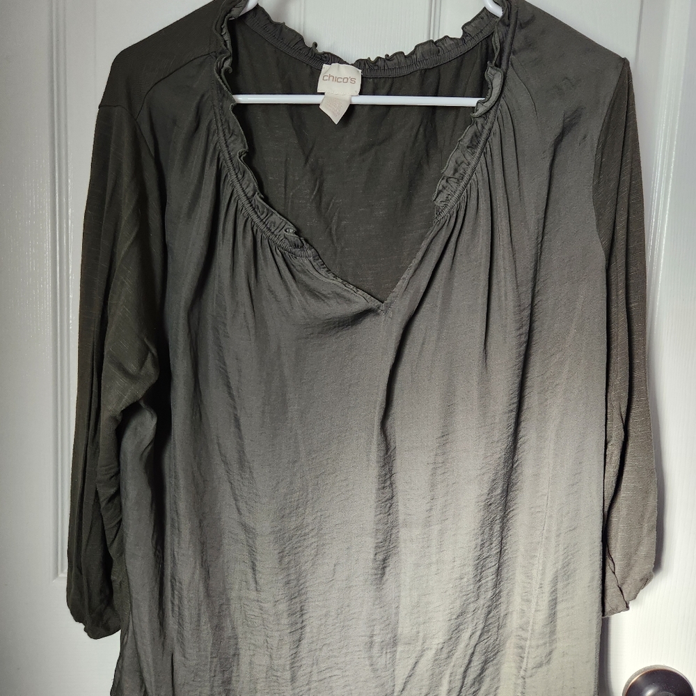 Womens Olive shirt